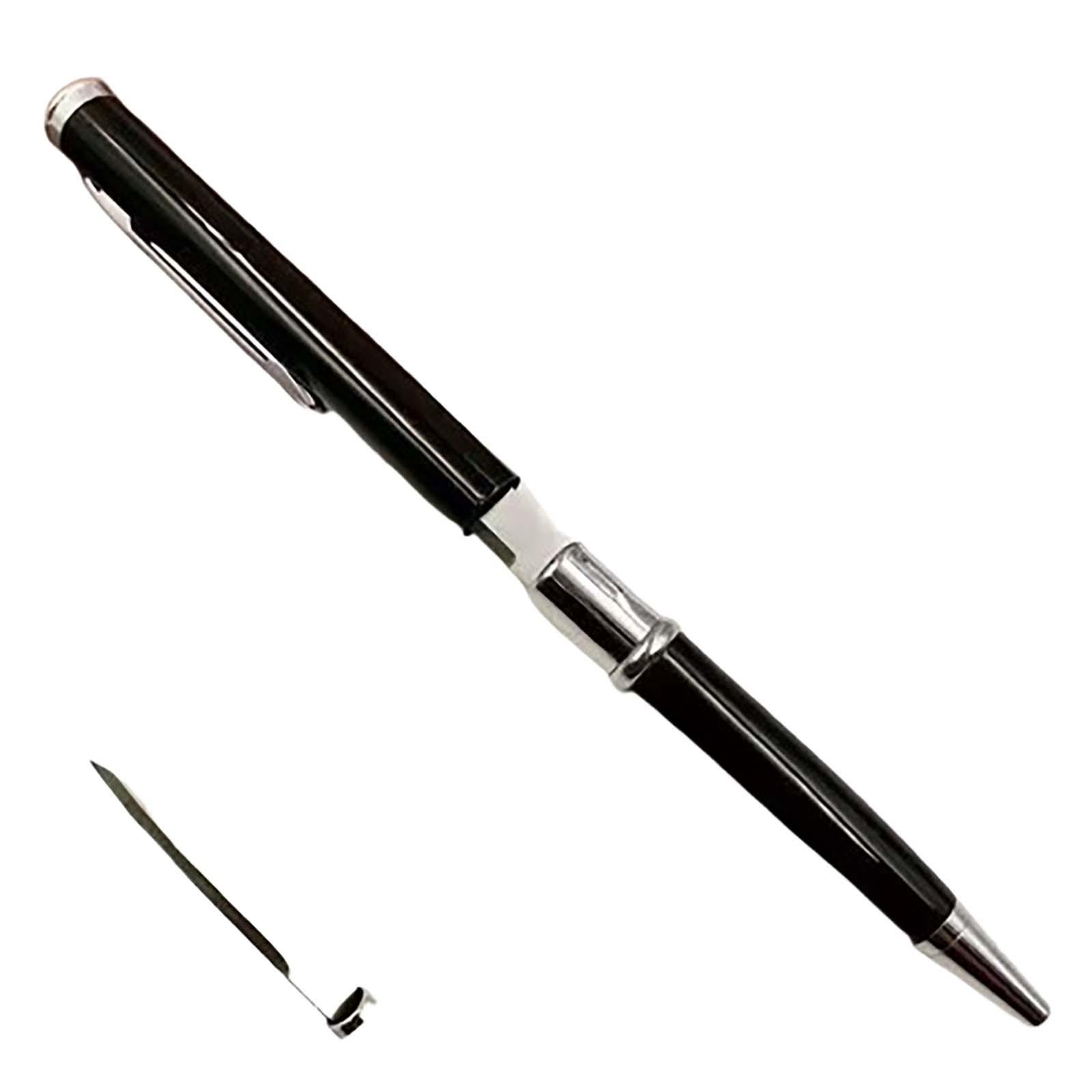 Tragbares Outdoor-Messer, Kugelschreiber, Auspacken, Expresslieferung, Hautschälen, Bus, , Wolf Multifunktionsstift 1ml One Size schwarz von Joom DACH