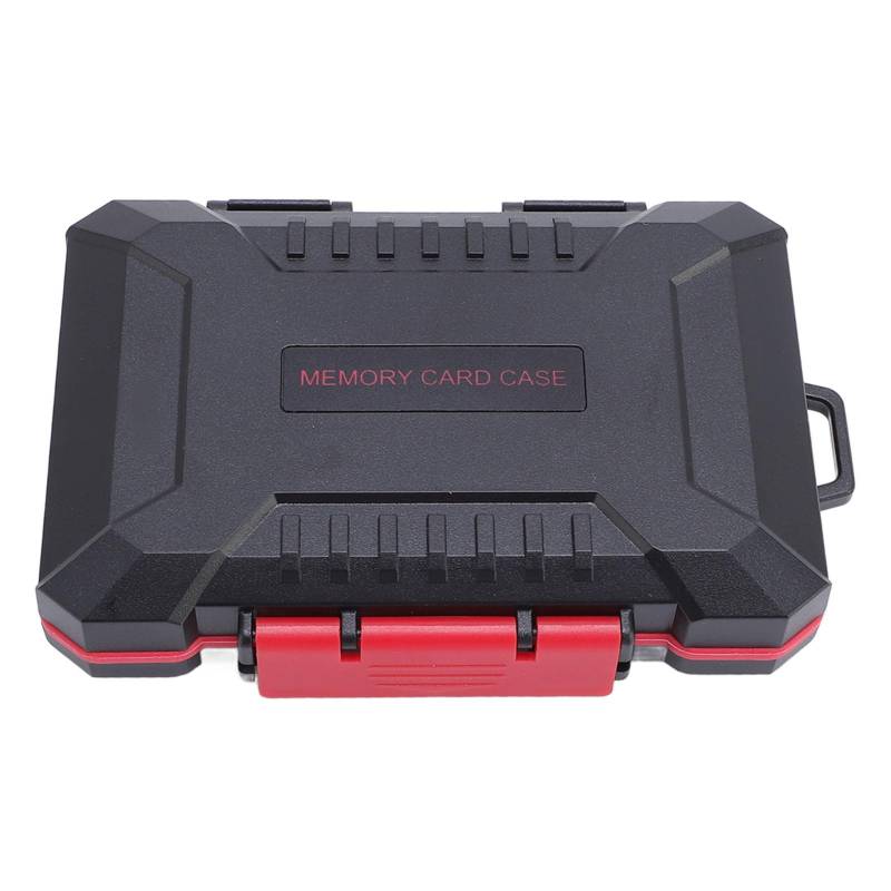 Tragbares Speicherkartenetui ABS Gummi Wasserabweisend Speicherkarten Aufbewahrungshalter Organizer für XQD von Joom DACH