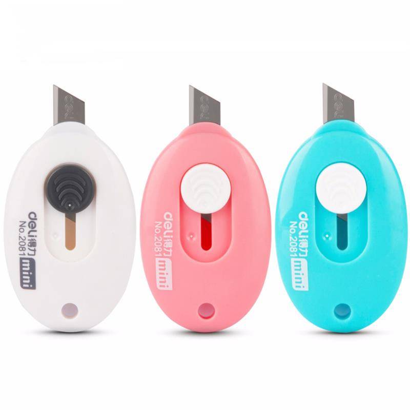 Tragbares süßes Kunstmesser, kreatives Mini-Allzweckmesser, Schreibwaren-Boxschneider, Büro, Schulbedarf, Schreibwaren 1pc von Joom DACH