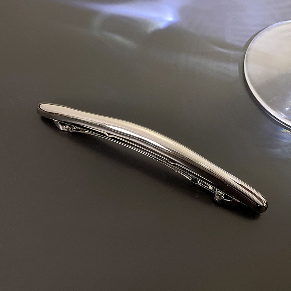 Tragen Sie horizontale Clip Metall einfache Haarspange unregelmäßige koreanische Stil Haar tragen Frauen Haar-Accessoires silver-B von Joom DACH