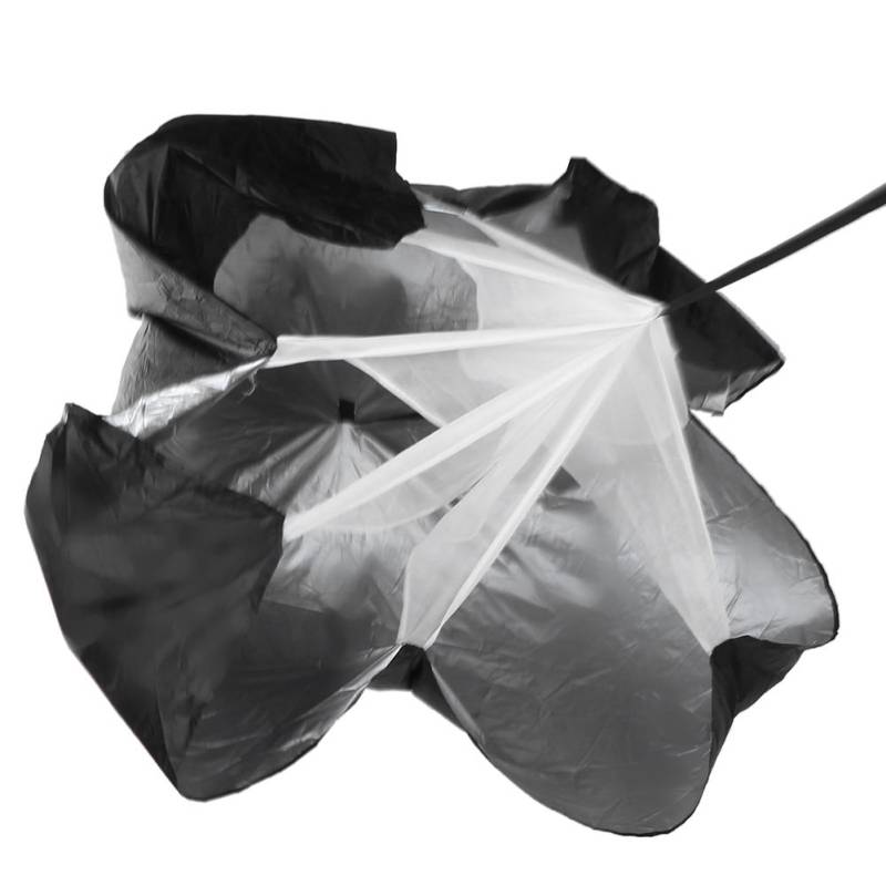 Training Widerstand Parachute Power Regenschirm Freeweight Laufen Krafttraining Schwarz von Joom DACH