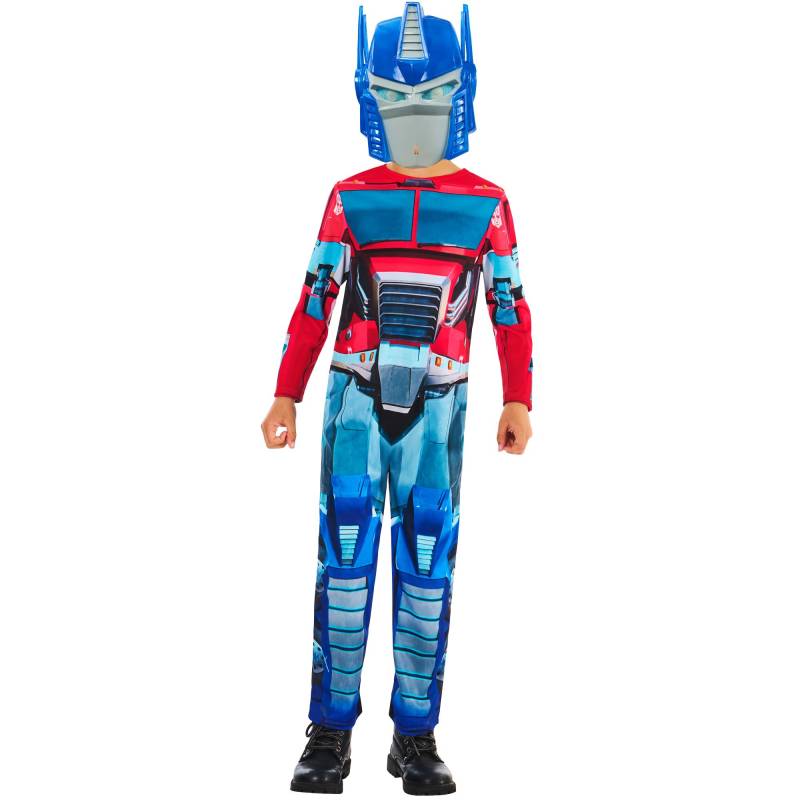 Transformers Kinder/Kinder Earth Spark Optimus Prime Kostümset 9-10 Years rot/blau von Joom DACH