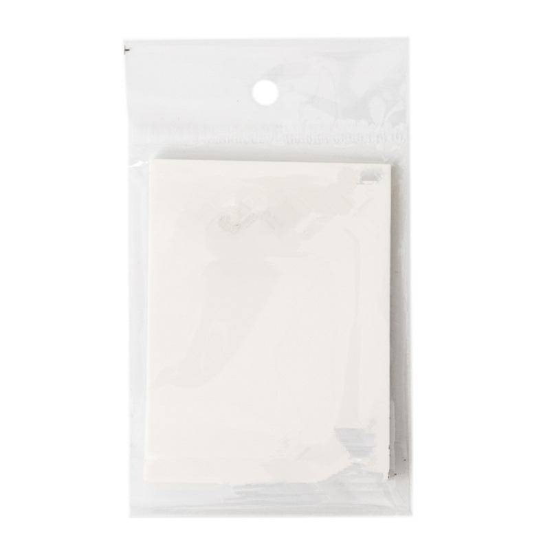 Transparente Haftnotizen 50 Blatt 3x3in Wasserdicht Starke Haftung Klare Haftnotizen für Büro von Joom DACH