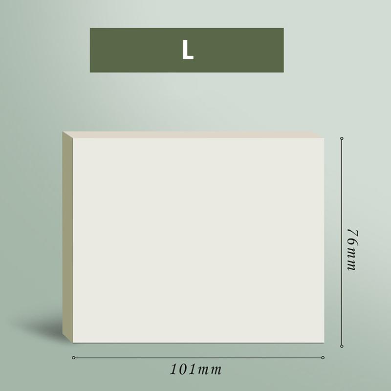 Transparente wasserfeste Haustier-Memo-Haftnotizen für tägliche Aufgaben, 100 Blatt 76*101mm von Joom DACH