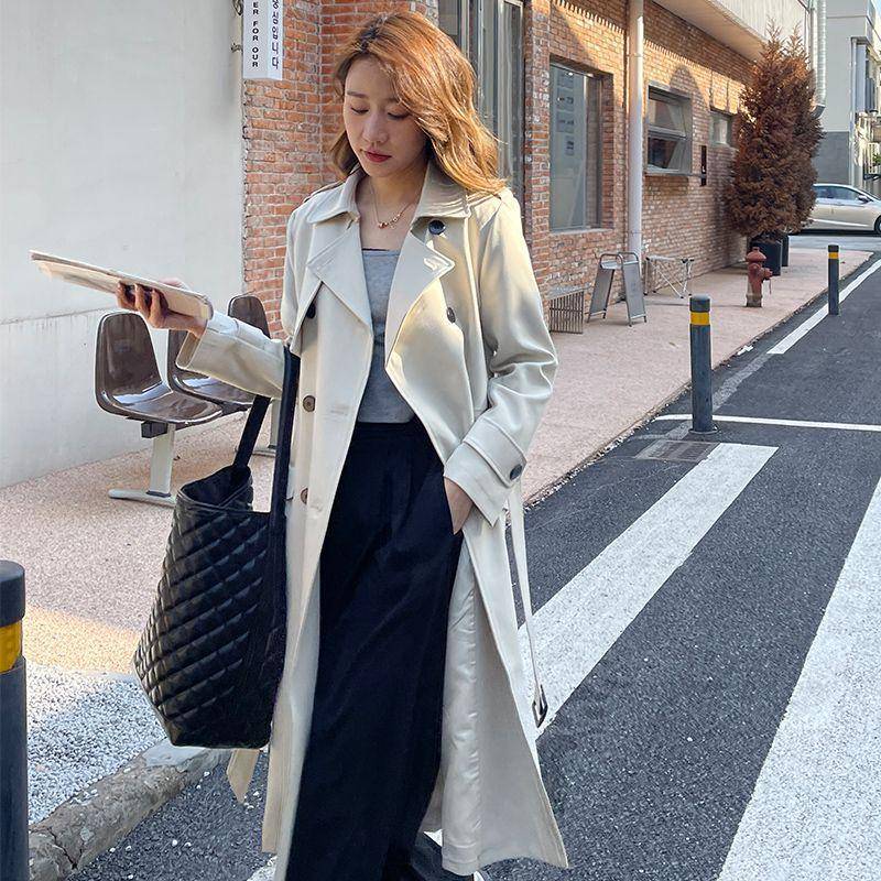 Trenchcoat Damen Lang Groß Neu Herbstmode XXL von Joom DACH