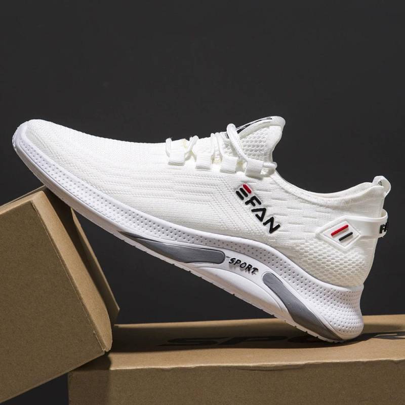 Trendige Herren-Laufschuhe aus atmungsaktivem Mesh im koreanischen Stil – Frühjahr/Sommer-Kollektion 2025 Size 43 von Joom DACH