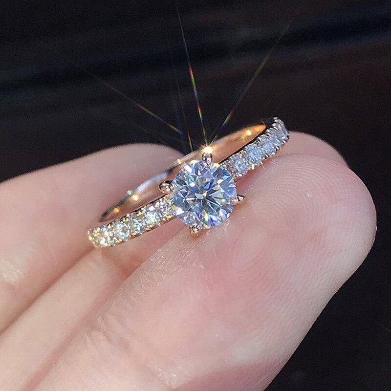Trendy Claws Design Kristall Zirkon Verlobungsringe Für Frauen Weibliche Hochzeit Schmuck Zubehör Geschenk Mode Frauen Ringe 8 rose gold Trendy Claws Design Kristall Zirkon Verlobungsringe Für Frauen Weibliche Hochzeit Schmuck Zubehör Geschenk Mode Frauen Ringe 8 rose gold von Joom DACH