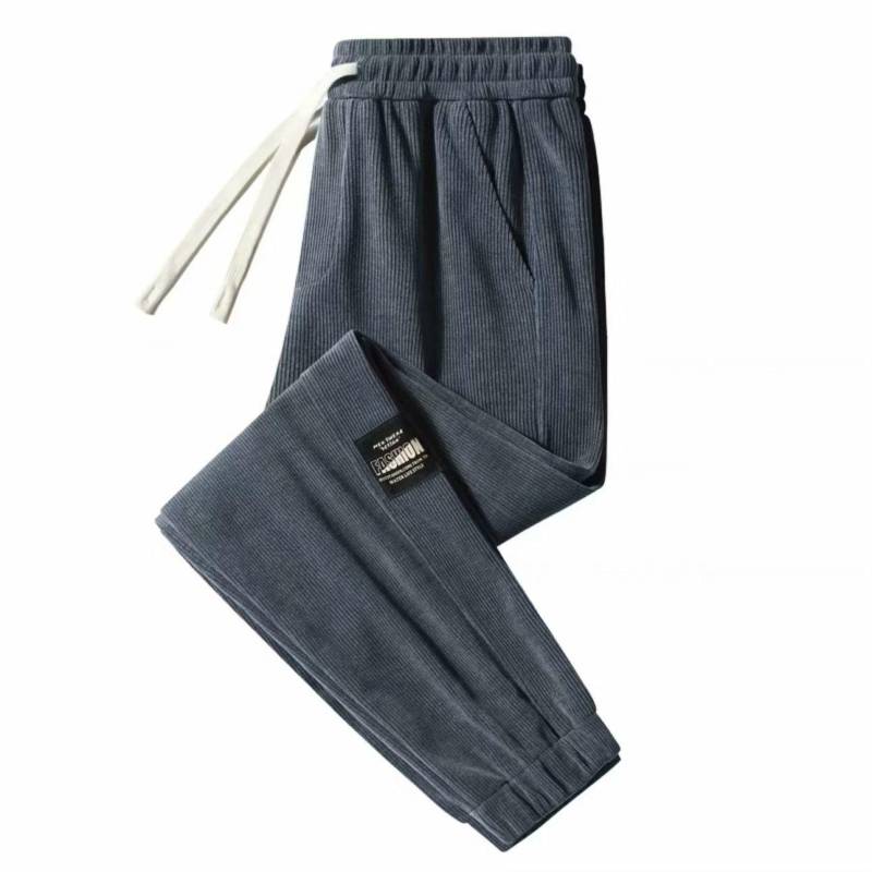 Trendy Loose Sweatpants mit Bündchen für Herren - Warme, vielseitige Sportbekleidung für Herbst & Winter 4XL von Joom DACH