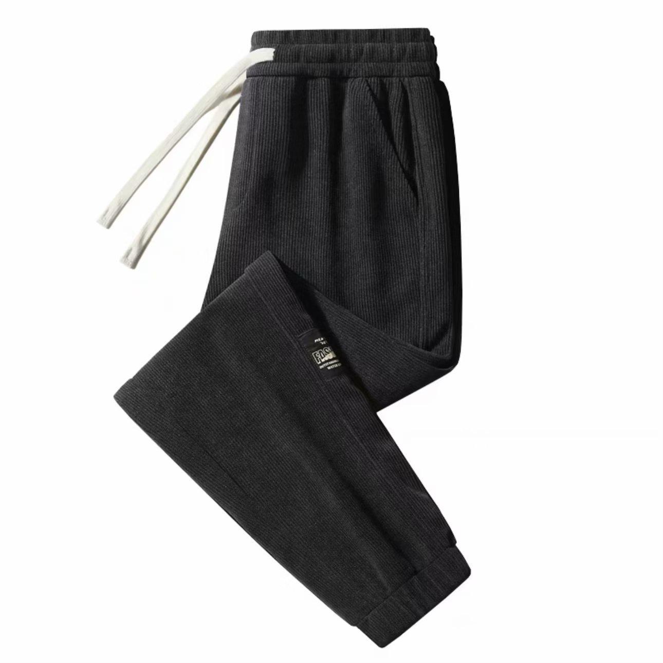 Trendy Loose Sweatpants mit Bündchen für Herren - Warme, vielseitige Sportbekleidung für Herbst & Winter XXL von Joom DACH