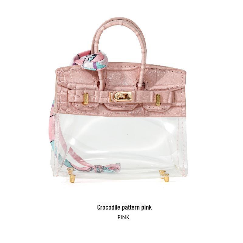 Trendy Mini Handtasche Schlüsselanhänger Set - H-46: Stilvoll und kompakt für Damen von Joom DACH