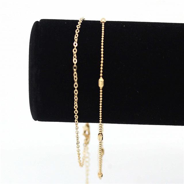 Trendy Schmuck Weibliche Fußkettchen Barfuß Häkeln Sandalen Fuß Schmuck Bein Neue Fußkettchen Auf Fuß Fuß Armbänder Für Frauen Bein Kette von Joom DACH