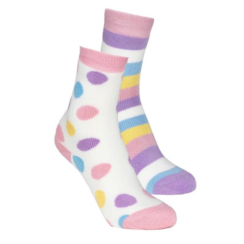 Trespass Frolic-Stiefelsocken für Kinder (Packung mit 4) 12 UK rosa von Joom DACH