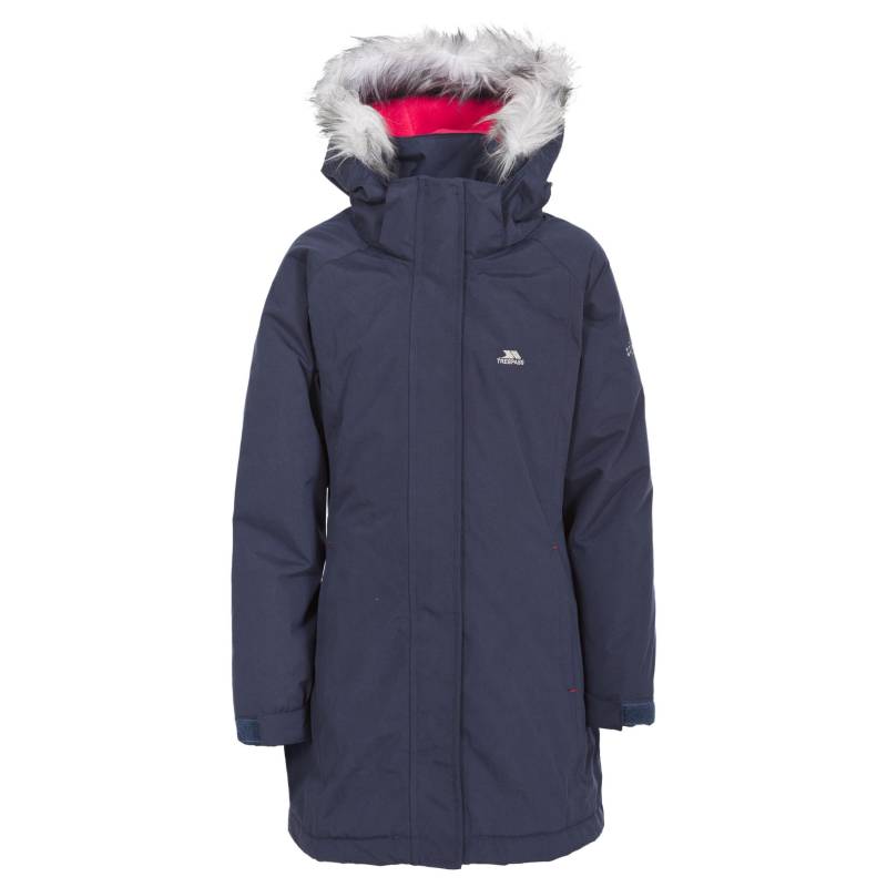 Trespass Kinder Mädchen Fame Wasserdichter Parka 7-8 Years dunkelblau von Joom DACH