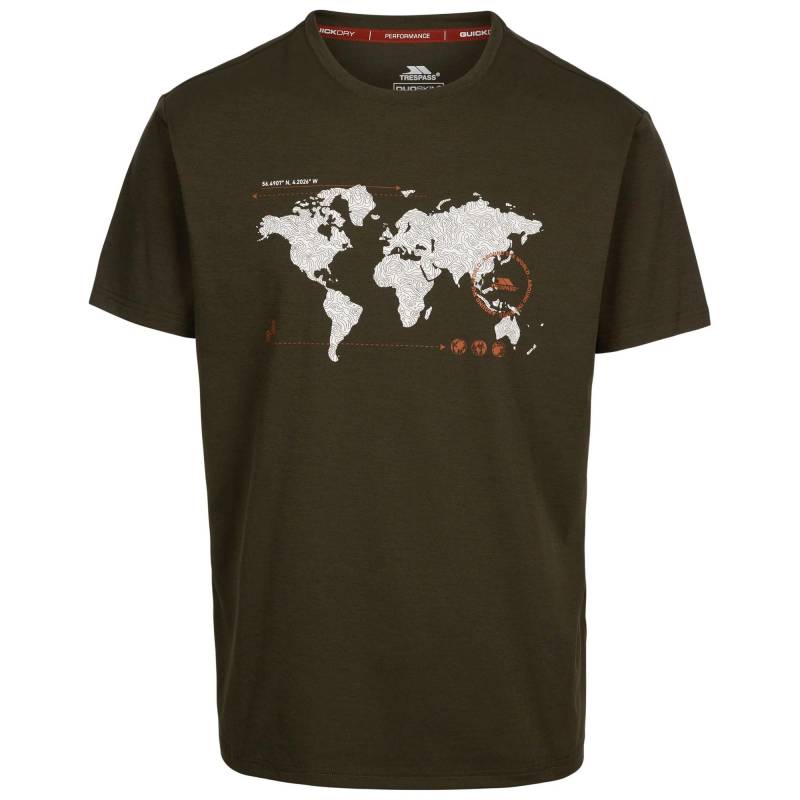 TRESPASS Herren Ohio Map TP75 T-Shirt S TRESPASS Herren Ohio Map TP75 T-Shirt S von Joom DACH