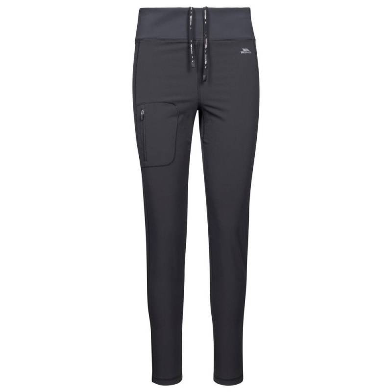 TRESPASS Jovana Softshell-Leggings für Damen/Damen XS schwarz von Joom DACH