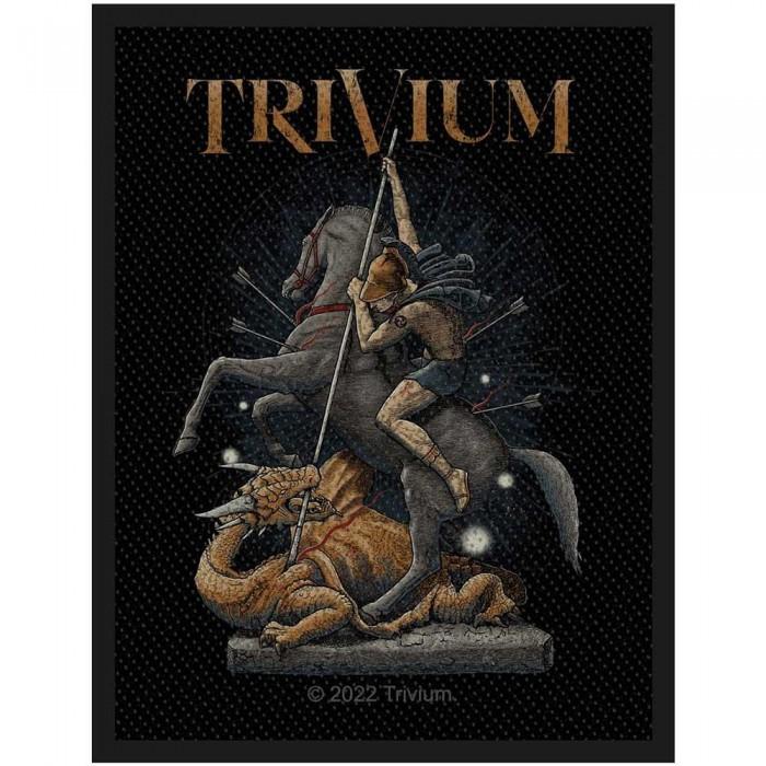 Trivium im Hof ​​des Drachen-Standard-Patch One Size schwarz von Joom DACH