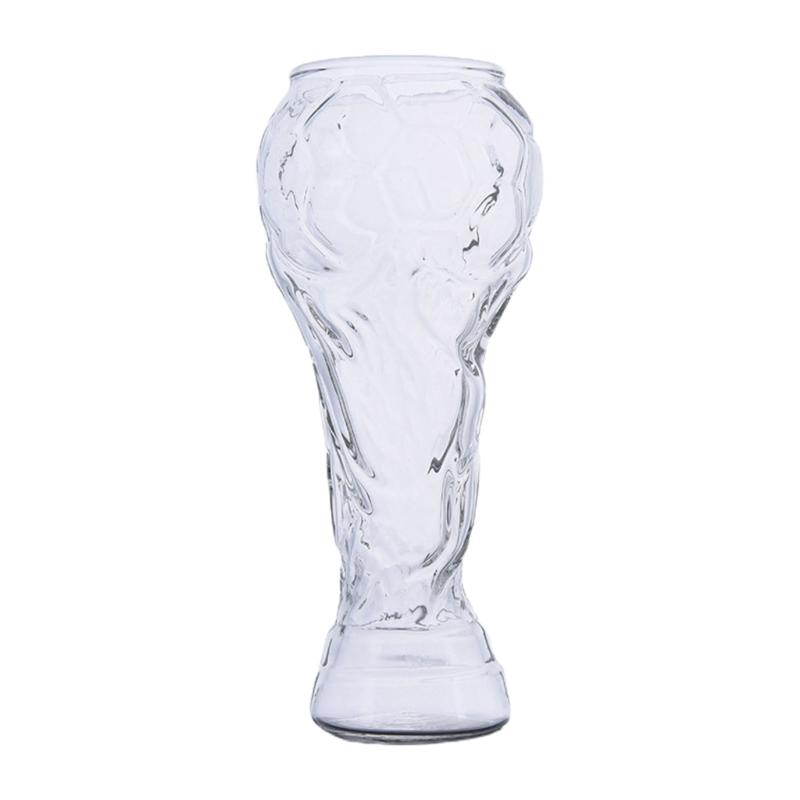 Trophäenförmiges Bierglas Große Kapazität Glasbecher Sommer Bierkrug Fußballspiel Weinbecher Trinkgläser Langlebig von Joom DACH