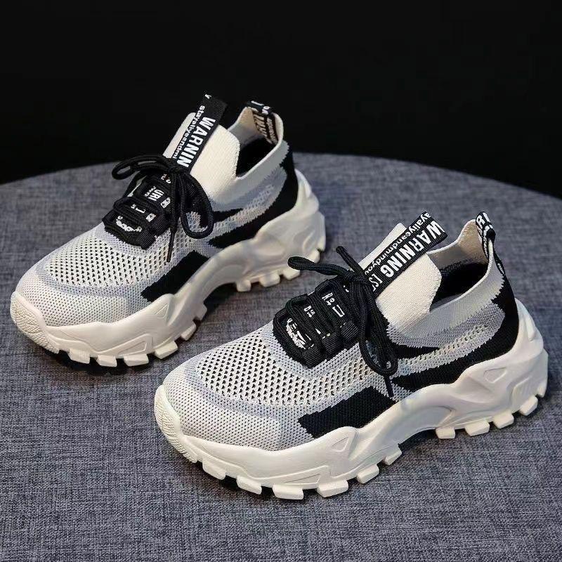 Turnschuhe Frauen Plattform Flache Schuhe Frau Schuhe Grün Casual Trainer Damen Chunky Sneakers Frauen Schuhe 36 von Joom DACH