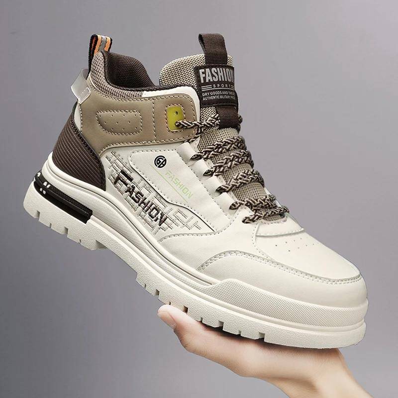 Turnschuhe Männer Casual Herbst Vulkanisierte Schuhe Männlichen Fuß Sport Schuhe Outdoor Turnschuhe Männlichen Turnschuhe Weiche Sohle Wanderschuhe 44 von Joom DACH