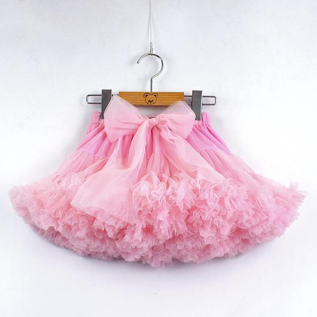 Tutu-Rock für Kinder im Frühling und Sommer – europäischer und amerikanischer Stil, bauschiges Design, Baby-Geburtstagsgeschenk L (130-140CM) von Joom DACH