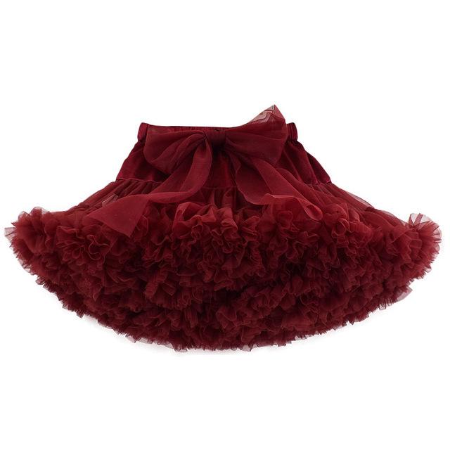 Tutu-Rock für Kinder im Frühling und Sommer – europäischer und amerikanischer Stil, bauschiges Design, Baby-Geburtstagsgeschenk L (130-140CM) von Joom DACH