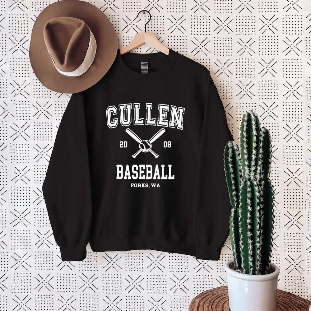 Twilight Sweatshirt Forks Hoodie Cullen Baseball Crewneck Sweatshirts Twilight inspiriertes Fan-Geschenk Frauen Grafik Hoodie Casual Top S schwarz Twilight Sweatshirt Forks Hoodie Cullen Baseball Crewneck Sweatshirts Twilight inspiriertes Fan-Geschenk Frauen Grafik Hoodie Casual Top S schwarz von Joom DACH