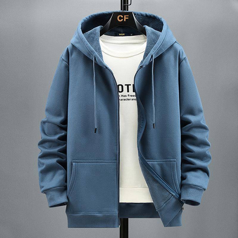 Übergröße 10XL 12XL Kapuzenpullover Herren Herbst Winter Fleece Hoodies Einfarbige Jacke Hoodies Große Größe 12XL Blau Schwarz Rot Grau 3XL see-blaue von Joom DACH