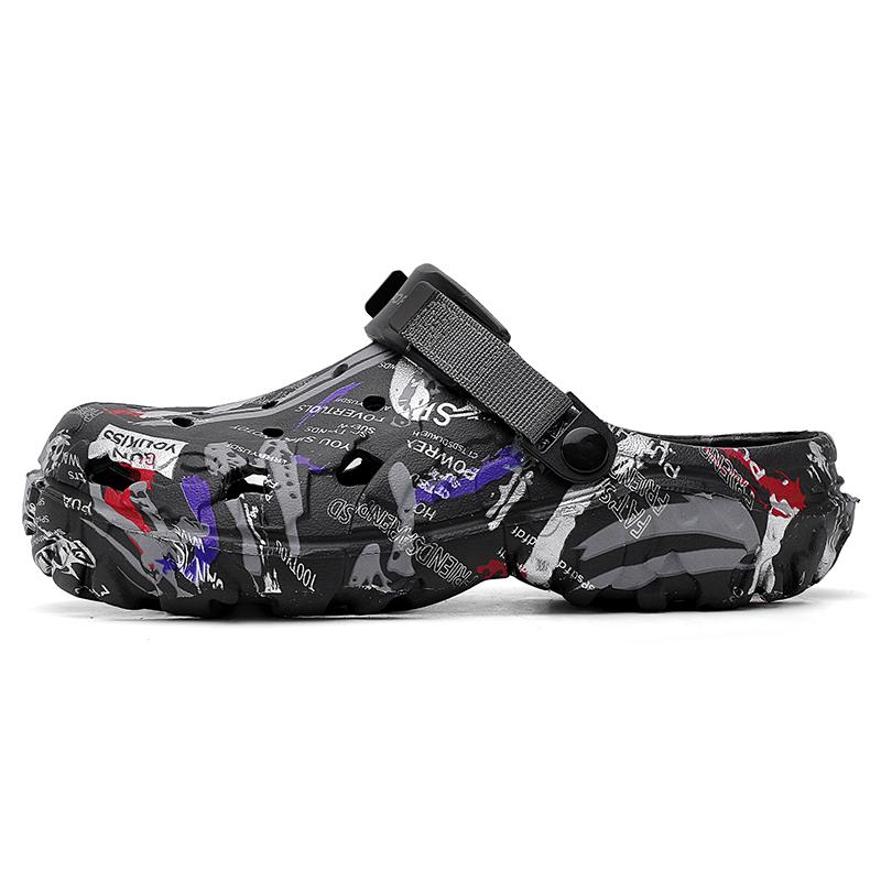 Übergröße 47 Sommer Herren Sandalen Clogs Outdoor Garten Clogs Lochschuhe Männliche Freizeitschuhe Wasserschuhe Komfort Zuhause Weiche Hausschuhe 43 von Joom DACH