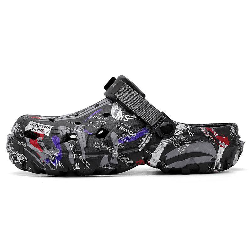 Übergröße 47 Sommer Herren Sandalen Clogs Outdoor Garten Clogs Lochschuhe Männliche Freizeitschuhe Wasserschuhe Komfort Zuhause Weiche Hausschuhe 43 von Joom DACH
