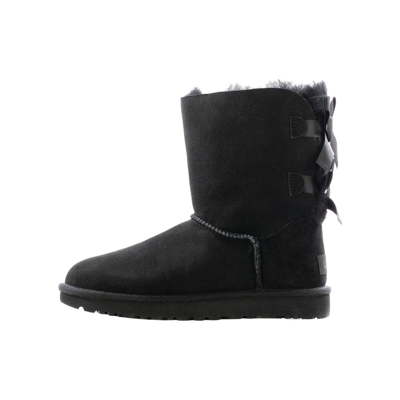 UGG Bailey Bow II Stiefel Schwarz (Damen) Damen Sneaker 1016225-BLK 36 von Joom DACH