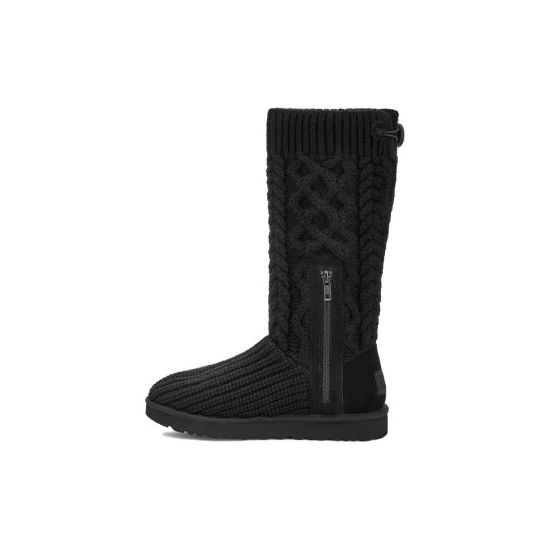 UGG Classic Cardi Zopfstrickstiefel Schwarz (Damen) Damen Sneaker 1146010-BLK 37 von Joom DACH