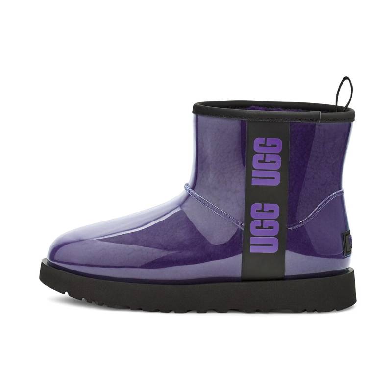 UGG Classic Clear Mini Stiefel Violett Nacht (Damen) Damen Sneaker Schwarz 1113190-VNBL 37 von Joom DACH