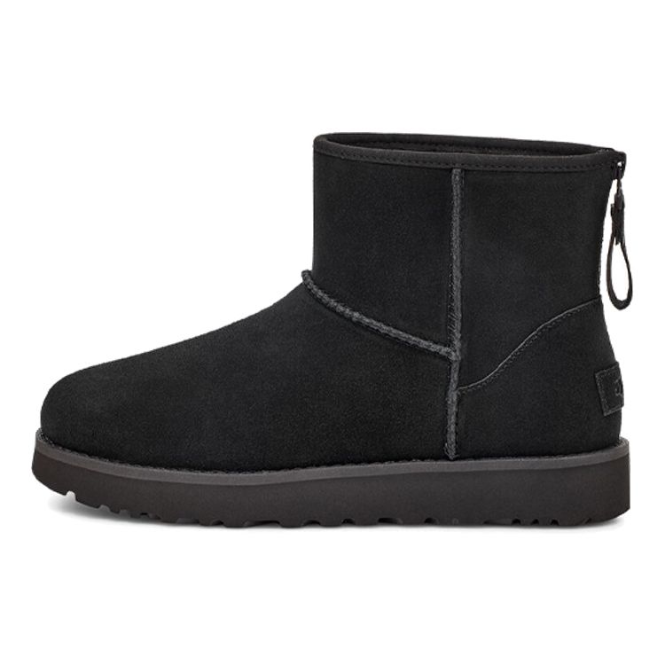 UGG Classic Mini Logo Zip Boot Schwarz (Damen) Damen Sneaker 1122671-BLK 37 von Joom DACH