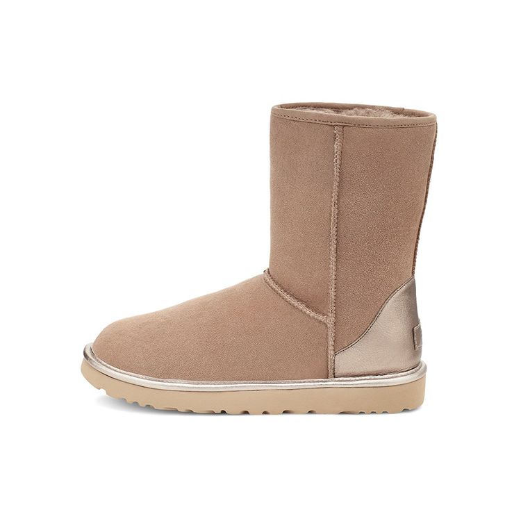UGG Classic Short Warm Durable Non-Slip Shiny Casual Comfortable Mid-Calf Snow Boots Women boots Beech 1120878-BCHW 36 von Joom DACH