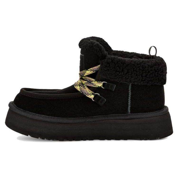 UGG Funkarra Cabin Umschlagstiefel Schwarz (Damen) Damen Sneaker 1143954-BLK 39 von Joom DACH