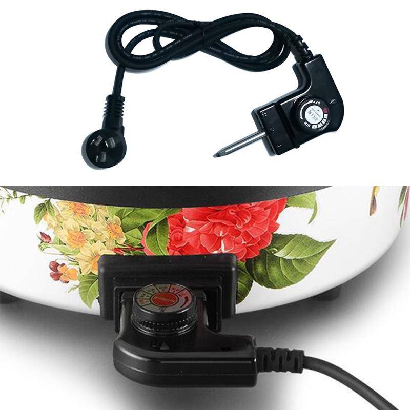 US/UK/SA/EU/CN-Stecker, verstellbares Netzkabel mit automatischem Regler für elektrische Backform, elektrischer Heiztopf, Pin-Stecker CN von Joom DACH