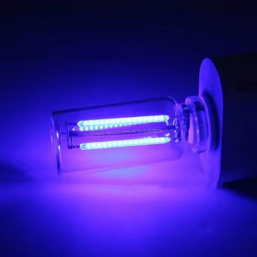 USB Nachtlicht Bunt 5V Touch Dimmen USB Glühbirne LED Filament Glas Retro Edison Glühbirne Autodekoration Augenschutz blau von Joom DACH