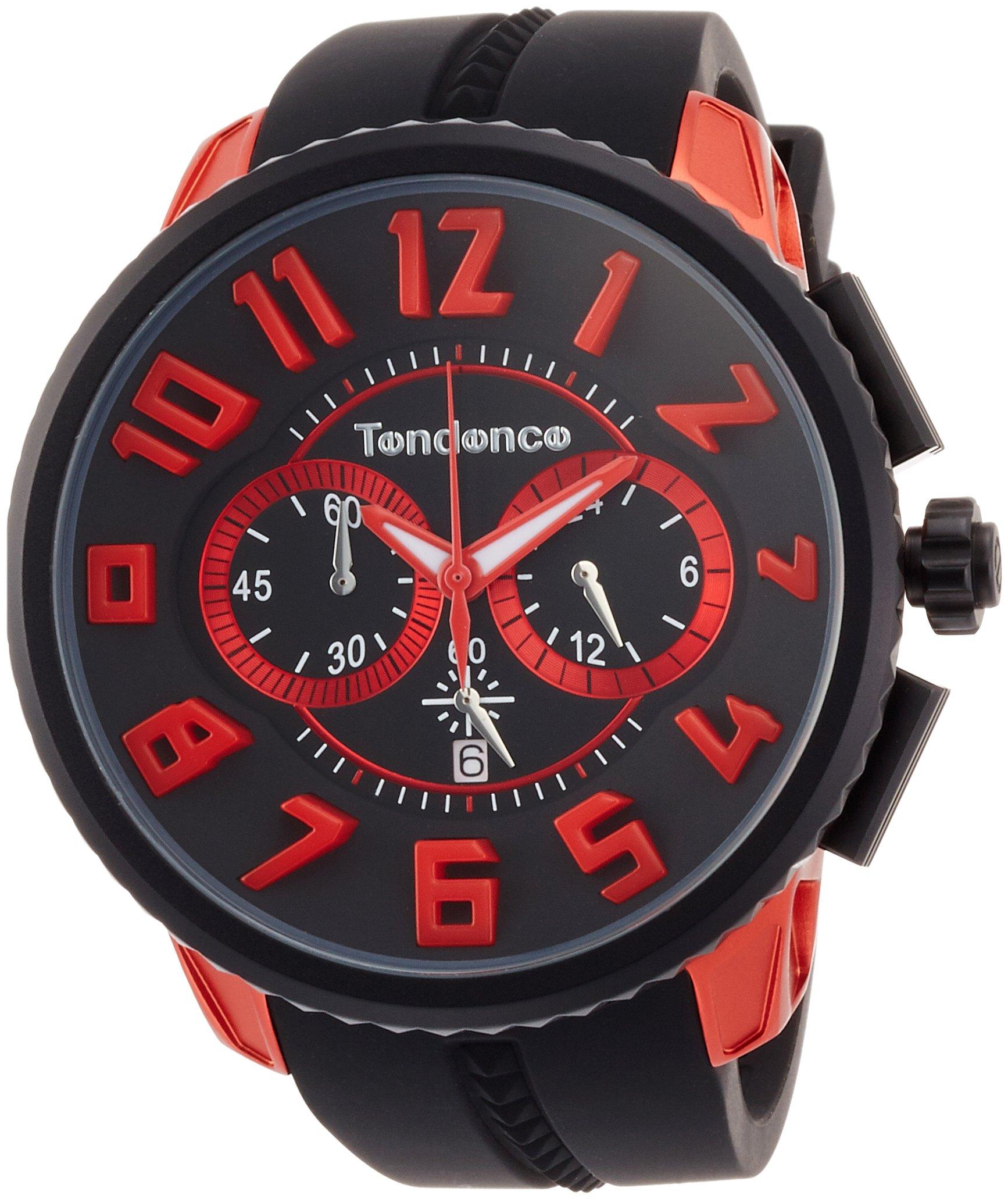 Uhr Altec Gulliver Altec Gulliver Rotes Zifferblatt Aluminium Mineralglas Quarz 51MM Uhr TY146002 Schwarz [Tendence] Herren [Artikel] von Joom DACH