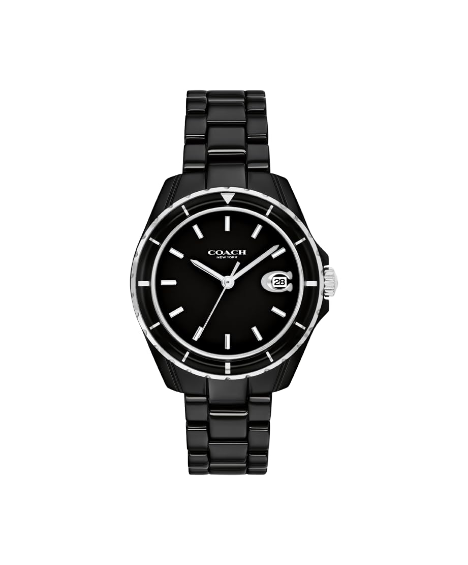 Uhr PRESTON 14503805 Schwarz [Coach] Damen schwarz von Joom DACH