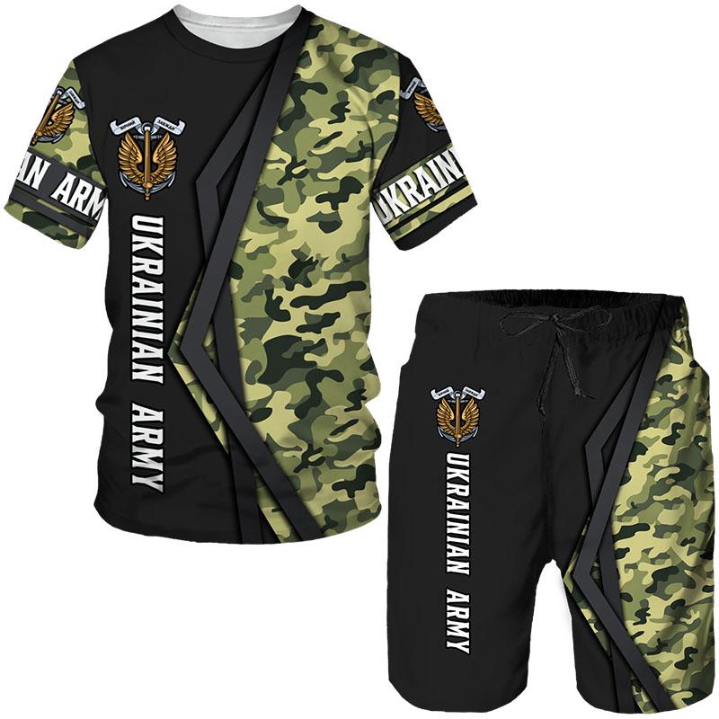 Ukrainische Tarnung 3D-gedruckte Herren-T-Shirts/Shorts/Sets Militär-Armee-Trainingsanzüge Spezialeinheiten-Bekleidung Männlicher Sportbekleidungsanzug 6XL Ukrainische Tarnung 3D-gedruckte Herren-T-Shirts/Shorts/Sets Militär-Armee-Trainingsanzüge Spezialeinheiten-Bekleidung Männlicher Sportbekleidungsanzug 6XL von Joom DACH