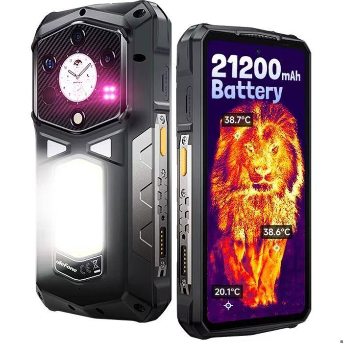 Ulefone Armor 29 Pro (Thermisch) Unzerbrechliches 5G-Handy 32+512GB 6,67  Robustes Smartphone 21200mAh/120W/1000LM Lampe/NFC von Joom DACH