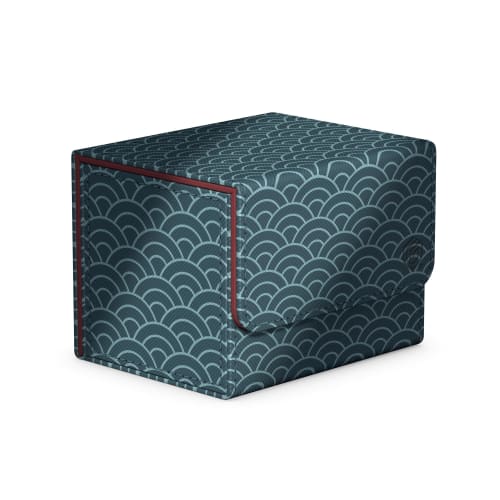 Ultimate Guard Limited Run Sidewinder 100+ Shogun's Journey - Seigaiha (Dunkelblau/Dunkelrot) von Joom DACH