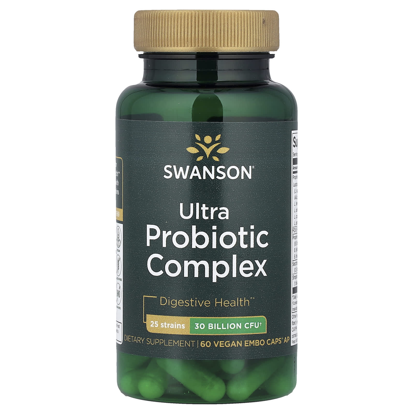 Ultra Probiotic Complex, Vegan Embo Caps® Ap 60 Tabletten von Joom DACH