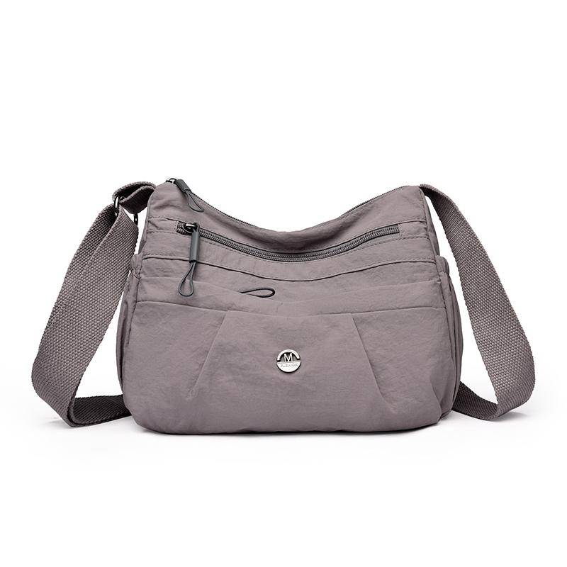 Umhängetasche Damen Große Kapazität Schultertasche Leichtgewicht Mehrschichtig Mittelalterliche Muttertasche grau Umhängetasche Damen Große Kapazität Schultertasche Leichtgewicht Mehrschichtig Mittelalterliche Muttertasche grau von Joom DACH