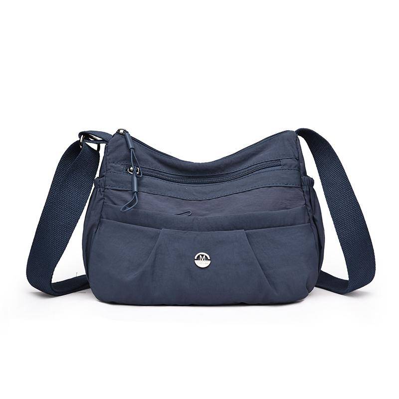 Umhängetasche Damen Große Kapazität Schultertasche Leichtgewicht Mehrschichtig Mittelalterliche Muttertasche blau Umhängetasche Damen Große Kapazität Schultertasche Leichtgewicht Mehrschichtig Mittelalterliche Muttertasche blau von Joom DACH
