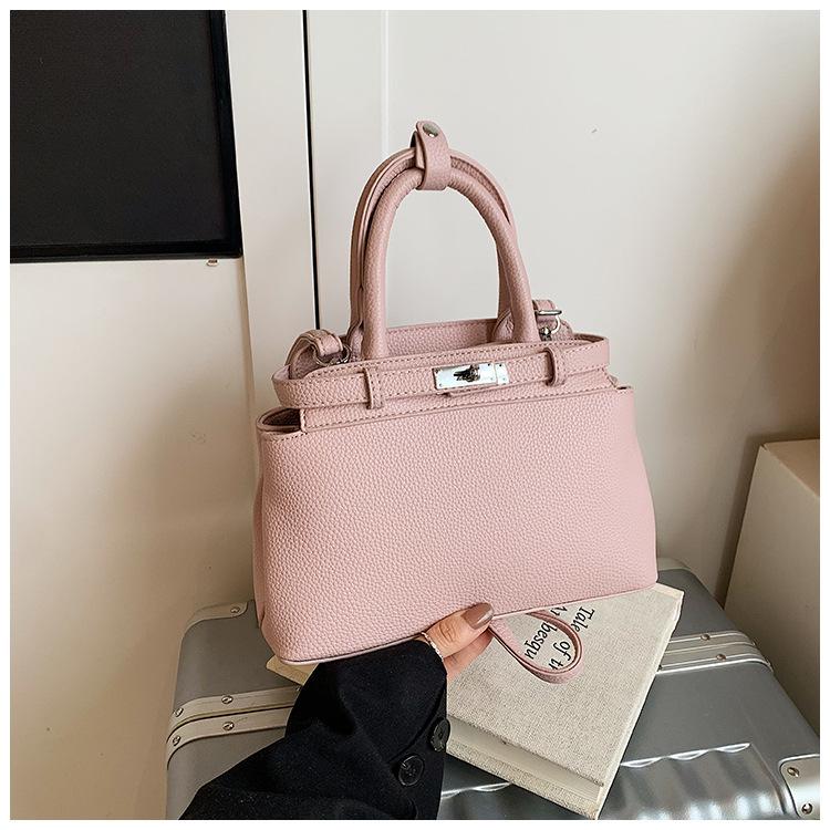 Umhängetasche Damen Neue Lässige Kleine Quadratische Tasche Modische Vielseitige Schultertasche violett von Joom DACH