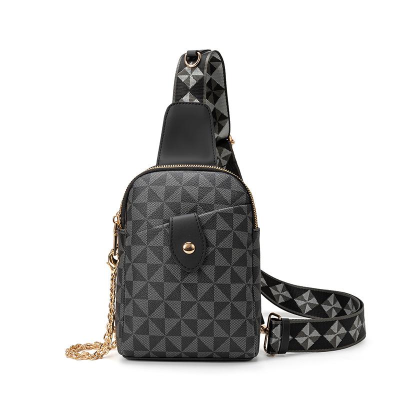 Umhängetasche für Damen Handytasche Mini Farbkontrast Kleine Tasche Schultertasche Brusttasche Reisetasche von Joom DACH