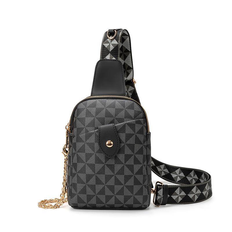 Umhängetasche für Damen Handytasche Mini Farbkontrast Kleine Tasche Schultertasche Brusttasche Reisetasche von Joom DACH