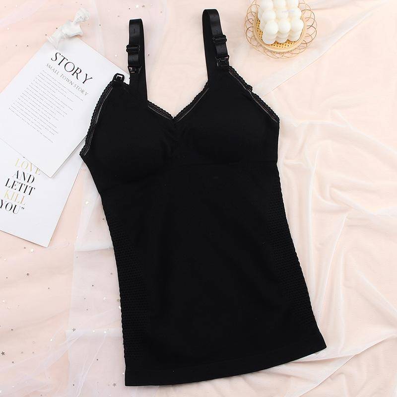 Umstands-Still-Tanktop mit offener Schnalle vorne, lange Hosenträger, große Größe, Stillunterwäsche, freier BH L Umstands-Still-Tanktop mit offener Schnalle vorne, lange Hosenträger, große Größe, Stillunterwäsche, freier BH L von Joom DACH