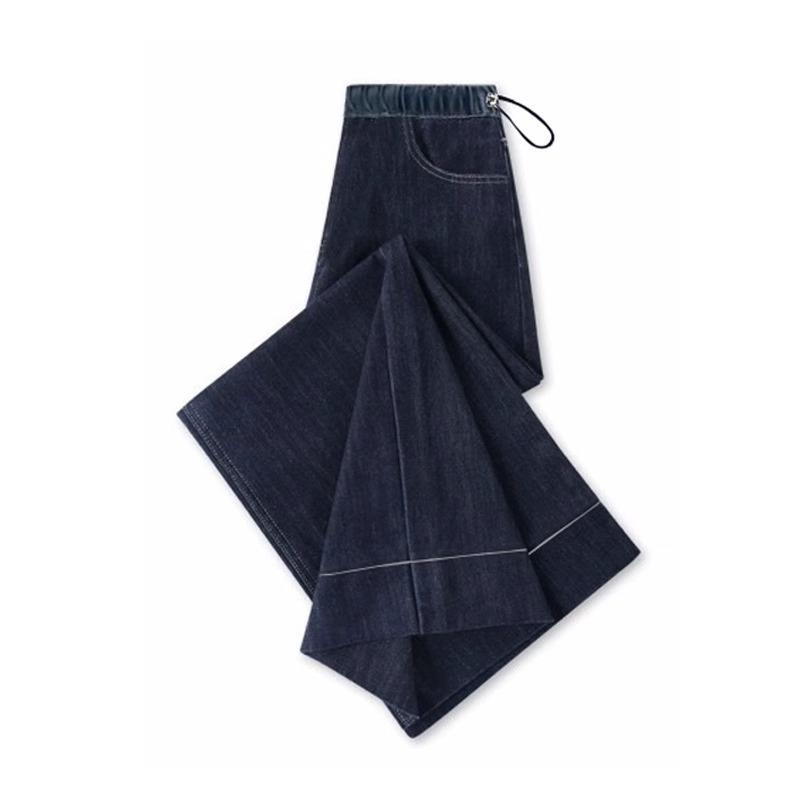 Umstandshose Damen Jeans Neue Lockere Ungedehnte Bauch ohne Bauchstütze für Frühling und Sommer XXL von Joom DACH